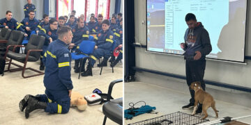 Εκπαιδευτικές ημερίδες στη Σχολή Πυροσβεστών Πτολεμαΐδας για πρώτες βοήθειες σε ανθρώπους και ζώα
