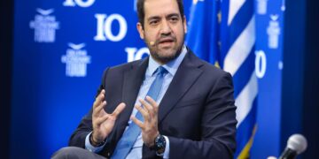 Ο Υπουργός Πολιτικής Προστασίας, Γιάννης Κεφαλογιάννης, την Παρασκευή στην Κοζάνη