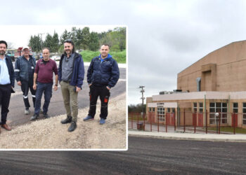 Προσβάσιμος, λειτουργικός και ασφαλής, ο περιβάλλων χώρος του Κλειστού Γυμναστηρίου της Λευκόβρυσης  (Φωτογραφίες)