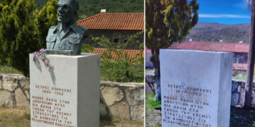 Η «εξαφανισμένη» προτομή του Πέτρου Κόκκαλη αφορμή για ένα “ταξίδι” στη ζωντανή ιστορία των Πρεσπών