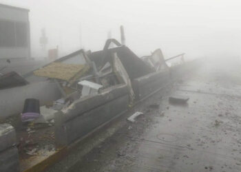 Βίντεο σοκ από το δυστύχημα στα διόδια Πολυμύλου – Πώς κατέληξε το κουβούκλιο