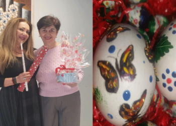 Επίσκεψη -έκπληξη με χειροποίητα πασχαλινά δώρα στο Γραφείο του Π.Τ. ΕΕΣ Πτολεμαΐδας !