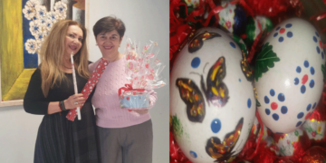 Επίσκεψη -έκπληξη με χειροποίητα πασχαλινά δώρα στο Γραφείο του Π.Τ. ΕΕΣ Πτολεμαΐδας !