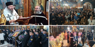 Χοροστατούντος του Σεβασμιωτάτου Μητροπολίτου μας κ.κ Ειρηναίου, η Ακολουθία του Νυμφίου την Μεγάλη Τρίτη στον κατάμεστο Ι.Ν. Αγίας Σκέπης Πτολεμαΐδας (της Κούλας Πουλασιχίδου)