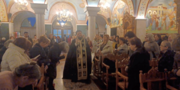 Σε κλίμα κατάνυξης τελέστηκε ο “ΜΕΓΑΣ ΚΑΝΩΝ” του Αγίου Ανδρέου του Κρήτης , στον κατάμεστο Ναό Αγίου Στεφάνου Πτολεμαΐδας! (ρεπορτάζ της Κούλας Πουλασιχίδου)