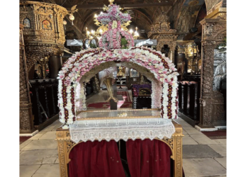 Ο Επιτάφιος του Μητροπολιτικού Ναού του Αγίου Νικολάου Κοζάνης