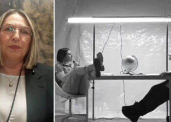 Με θετικό πρόσημο η πρεμιέρα του έργου “LEBENSRAUM -ένα πείραμα για την καλοσύνη” της “Θεατρικής Αναζήτησης”, που ανέβηκε την Παρασκευή 11/4/25 στο Πνευματικό Κέντρο Πτολεμαΐδας! (Ρεπορτάζ της Κούλας Πουλασιχίδου)