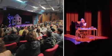 Ο Αντώνης Λουδάρος εξέπληξε το κατάμεστο Πνευματικό Κέντρο Πτολεμαΐδας με την ερμηνεία του “ΕΙΜΑΙ Η ΓΥΝΑΙΚΑ ΜΟΥ” (Βίντεο+Φώτο)