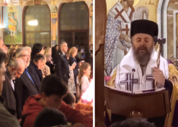 Παρουσία του Μητροπολίτου Φ.Π.Ε κ.κ. Ειρηναίου η Ακολουθία των Παθών την Μ. Πέμπτη, στον Ι.N. Αγίου Στεφάνου Πτολεμαΐδας (της Κούλας Πουλασιχίδου)