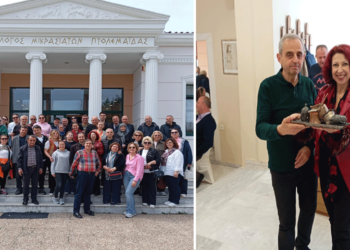 Πολιτιστικός Σύλλογος από την Προύσα βρέθηκε στον Σύλλογο Μικρασιατών Πτολεμαΐδας με βαθιά συγκίνηση (Φωτογραφίες)
