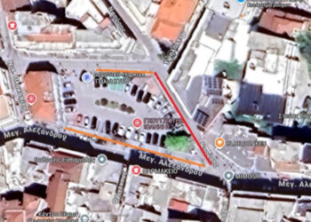 Εργασίες για το Open Mall στην Κοζάνη – Προσωρινές κυκλοφοριακές ρυθμίσεις από τη Μ. Δευτέρα