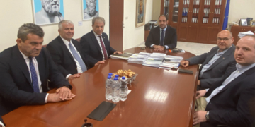 Ο Υπουργός Πολιτικής Προστασίας Γιάννης Κεφαλογιάννης στην Κοζάνη