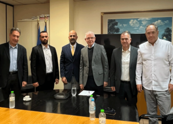 Το νέο αρδευτικό και τα προβλήματα των φασολοπαραγωγών στο επίκεντρο της συνάντησης του Κ. Τσιάρα και Α. Λυκουρέντζου με κλιμάκιο από τις Πρέσπες