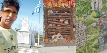 Συμβολική διαδρομή 44 χλμ στα μαρτυρικά χωριά της Εορδαίας από τον Γιώργο Ζαχαριάδη