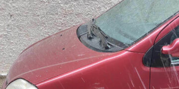 Χαλάζι «χτύπησε» την Πτολεμαΐδα το μεσημέρι