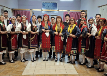 Συμμετοχή της Θρακικής Εστίας Εορδαίας “Ο Αρχιγένης” στις εκδηλώσεις την παραμονή του Αγίου Γεωργίου στη Λεβαία (Φωτογραφίες)