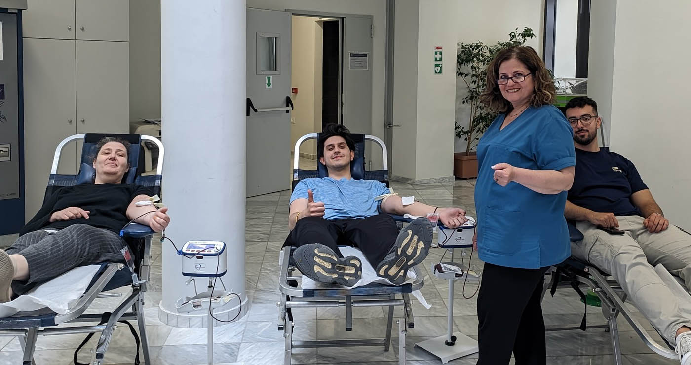 Με επιτυχία η αιμοδοσία στην Πανεπιστημιούπολη της ΖΕΠ (Φωτογραφίες)
