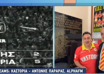 Σαν σήμερα η Καστοριά σήκωσε το κύπελλο Ελλάδας