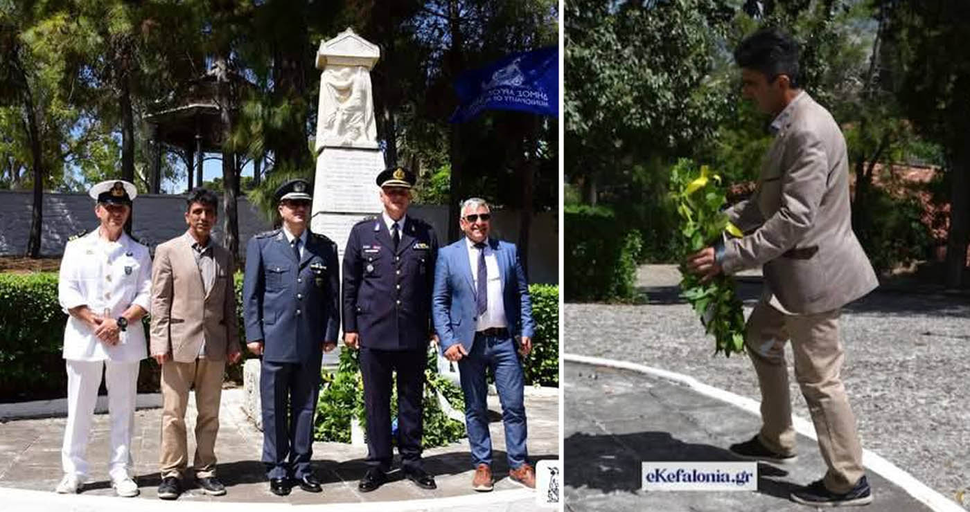 Αργοστόλι: Ο δρομέας Γ. Ζαχαριάδης τίμησε τη Γενοκτονία των Ποντίων – Παρών στις εκδηλώσεις και κατάθεση στεφάνου