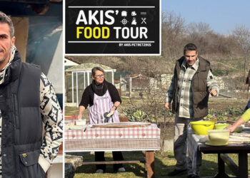 Ήρθε Κοζάνη ο Άκης Πετρετζίκης:«Akis’ Food Tour» με τοπικές γεύσεις και πρόσωπα της Δυτικής Μακεδονίας