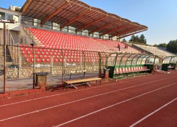 Επιδιορθώνεται το ταρτάν στο ΔΑΚ Κοζάνης