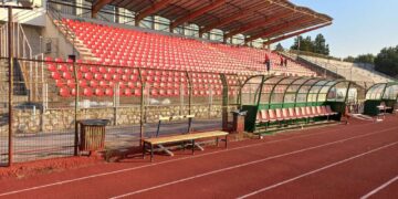 Επιδιορθώνεται το ταρτάν στο ΔΑΚ Κοζάνης