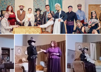 Επίσημη πρώτη, για το θεατρικό έργο “ΔΕΝ ΕΊΜΑΙ ΕΓΩ” του Γρηγορίου Ξενόπουλου, που ανέβασε η Θεατρική Ομάδα του Εσπερινού ΕΠΑΛ Πτολεμαΐδας! (της Κούλας Πουλασιχίδου)