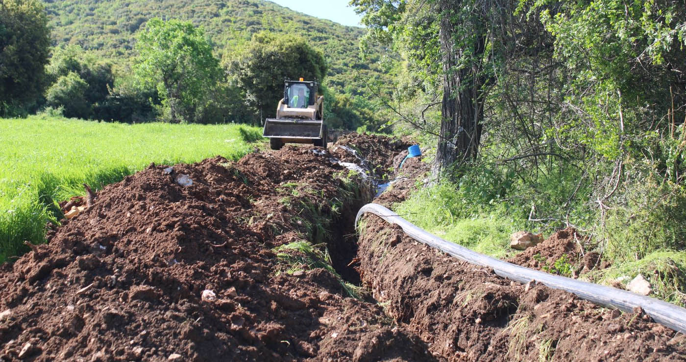 Ξεκίνησε το έργο αντικατάστασης του εσωτερικού δικτύου ύδρευσης στην Δημοτική Κοινότητα Πολυρράχου