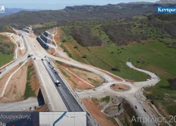 Πρόοδος στον Ε65 – 72,77% του Βόρειου Τμήματος είναι έτοιμο (Βίντεο)