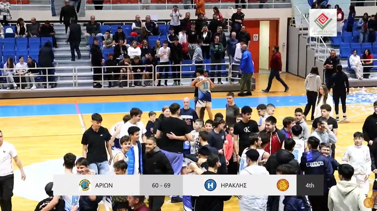 FINAL-4 Παίδων της Ε.ΚΑ.Σ.ΔΥ.Μ.: Μεγάλος νικητή ο ΗΡΑΚΛΗΣ Κοζάνης