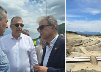 Επίσκεψη Υπουργών και Αμανατίδη στον υπό κατασκευή κόμβο Εγνατίας–Ε65 – Αισιοδοξία για την πρόοδο του έργου (Φωτογραφίες & Βίντεο)