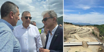 Επίσκεψη Υπουργών και Αμανατίδη στον υπό κατασκευή κόμβο Εγνατίας–Ε65 – Αισιοδοξία για την πρόοδο του έργου (Φωτογραφίες & Βίντεο)