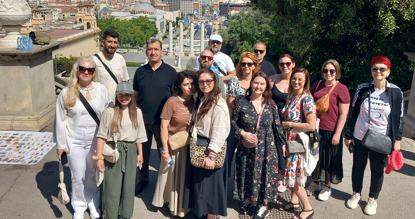 Εκπαιδευτικοί του 9ου Δημοτικού βρέθηκαν με Erasmus στη Βαρκελώνη