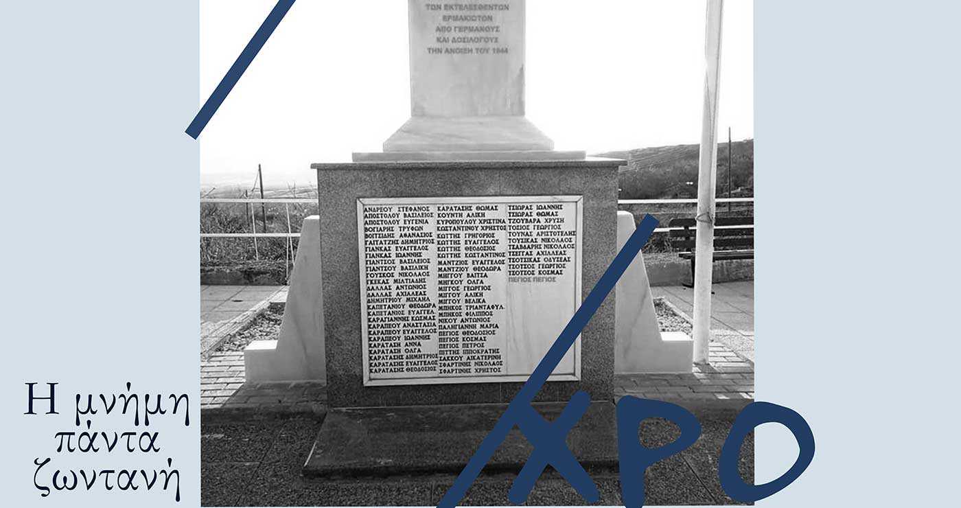 Μνημόσυνο για τα θύματα Ολοκαυτώματος της Μαρτυρικής  Ερμακιάς