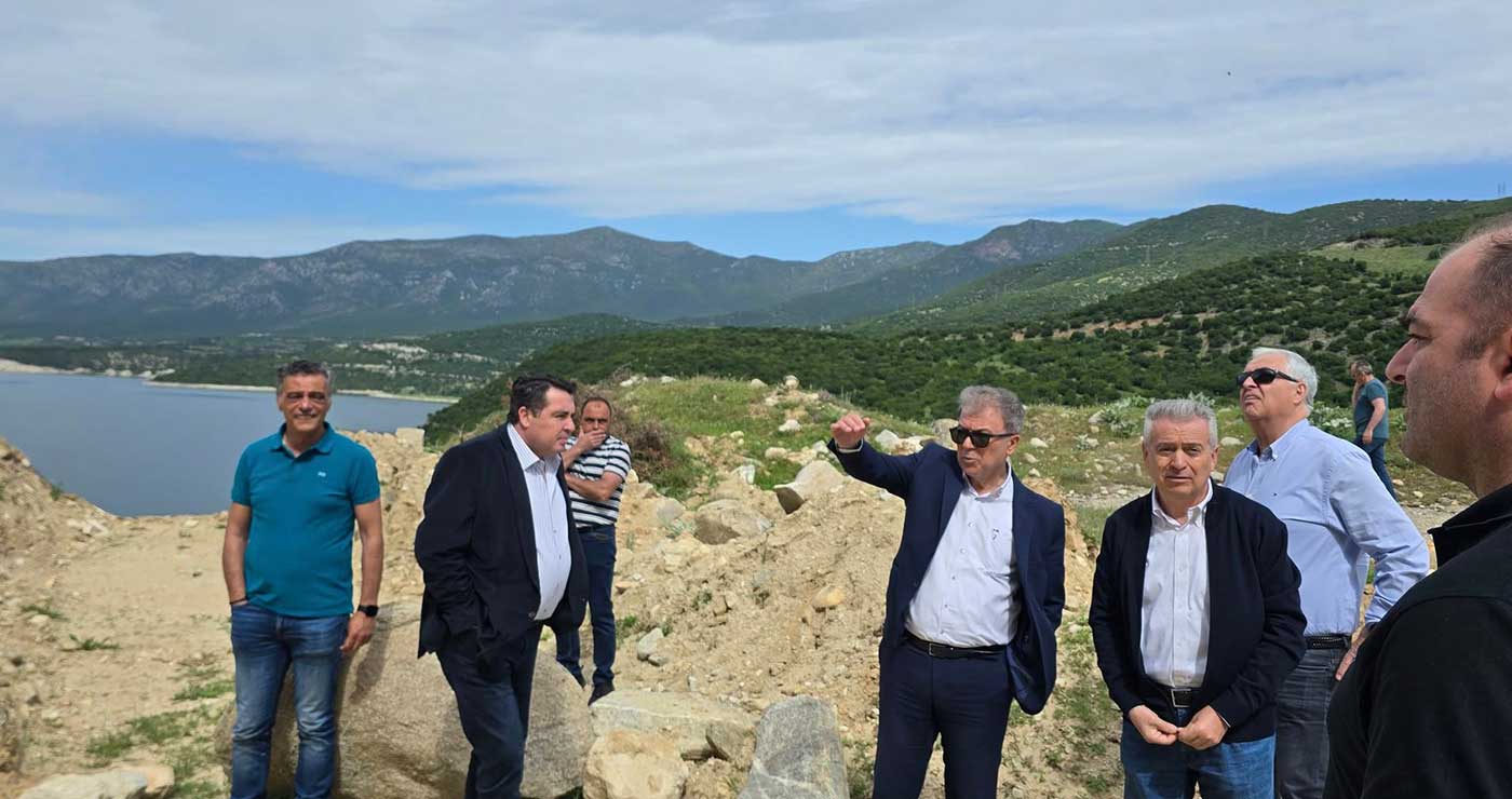 Αυτοψία Αμανατίδη στο προβληματικό οδικό δίκτυο Βεβλβεντό – Πολύφυτος και Φράγμα – Ίμερα – Γέφυρα Σερβίων