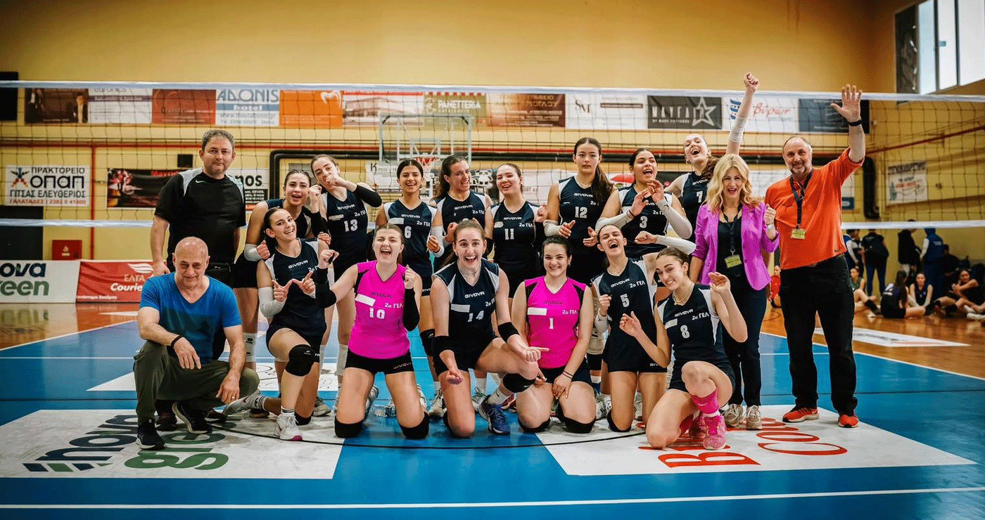 Αργυρό μετάλλιο για την ομάδα Βόλεϊ κοριτσιών του 2ου ΓΕΛ Κοζάνης στο Πανελλήνιο Σχολικό Πρωτάθλημα Ελλάδας Κύπρου   