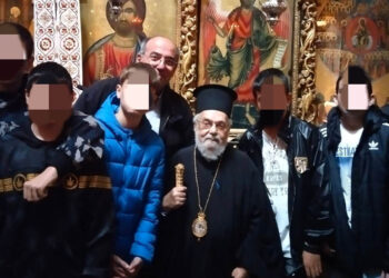 Μαθητές του Γυμνασίου Λεχόβου επισκέφθηκαν την Ιερά Μονή Παναγίας Κλεισούρας