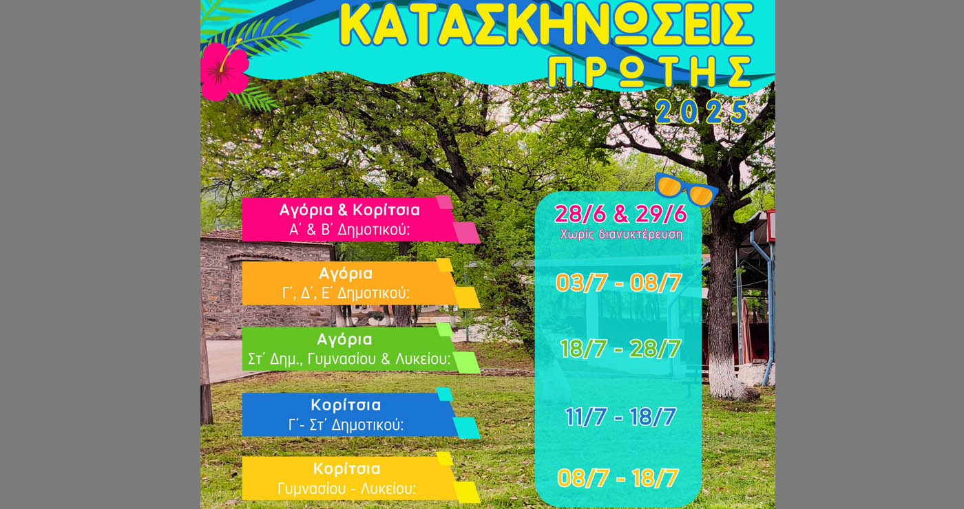 Ξεκινούν οι εγγραφές για τις Κατασκηνώσεις της Μητρόπολης Φλωρίνης, Πρεσπών και Εορδαίας