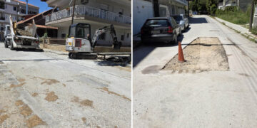 Σε εξέλιξη η μεγάλη Εργολαβία επούλωσης λακκουβών στην Πόλη της Πτολεμαΐδας (ρεπορτάζ της Κούλας Πουλασιχίδου)