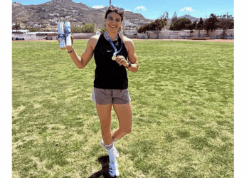 Δύο χρυσά και ένα ασημένιο μετάλλιο για τη Στέλλα Τζικανούλα από τα Σέρβια Κοζάνης στους διασυλλογικούς αγώνες στίβους