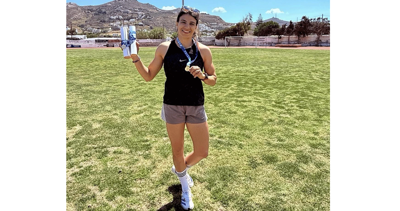 Δύο χρυσά και ένα ασημένιο μετάλλιο για τη Στέλλα Τζικανούλα από τα Σέρβια Κοζάνης στους διασυλλογικούς αγώνες στίβους