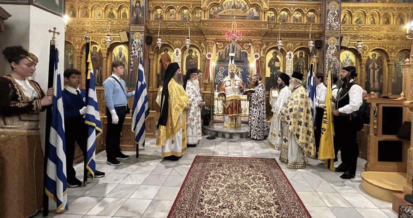 Με ιδιαίτερη λαμπρότητα πραγματοποιήθηκε η πανήγυρη του Αγίου Αγαθαγγέλου στη Φλώρινα (Φωτογραφίες)