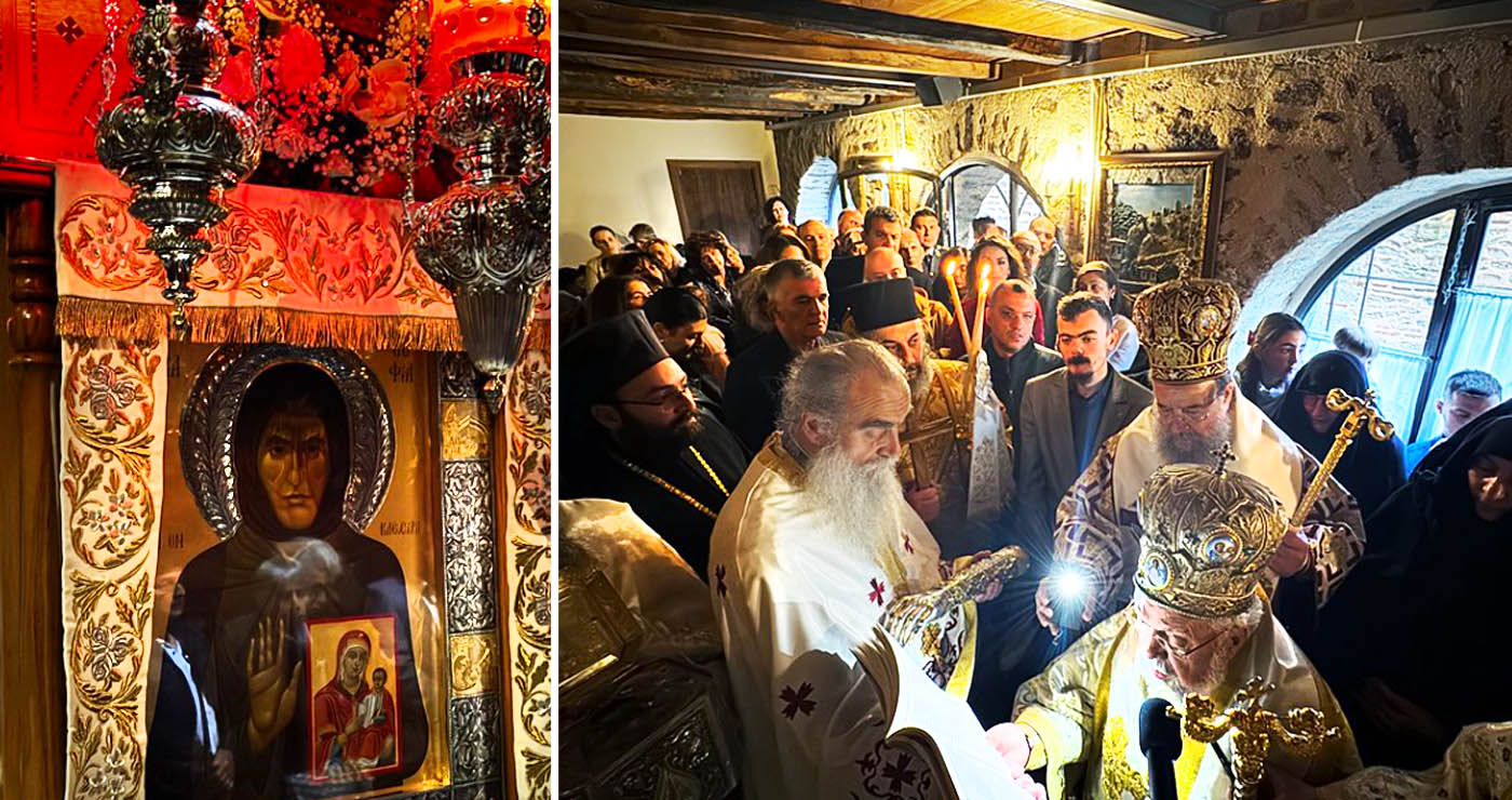 Πλήθος πιστών τίμησε τη «σύγχρονη μυροφόρο» Οσία Σοφία της Κλεισούρας (Φωτογραφίες)