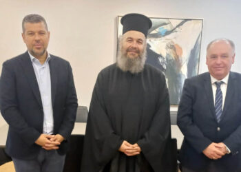 Με τον Πρόεδρο της ΔΕΗ συναντήθηκαν ο Μητροπολίτης Φλωρίνης και ο Στ. Παπασωτηρίου – Στο τραπέζι η δημιουργία Βυζαντινού Μουσείου στη Φλώρινα