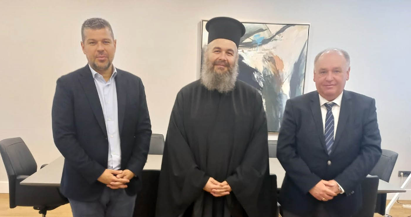 Με τον Πρόεδρο της ΔΕΗ συναντήθηκαν ο Μητροπολίτης Φλωρίνης και ο Στ. Παπασωτηρίου – Στο τραπέζι η δημιουργία Βυζαντινού Μουσείου στη Φλώρινα