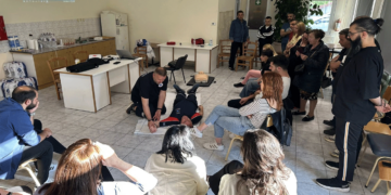 Μεγάλη συμμετοχή στην εκπαίδευση Πρώτων Βοηθειών στον Περδίκκα Εορδαίας (Φωτογραφίες)