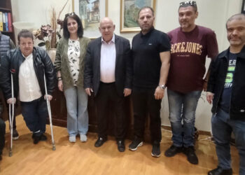 Στον Δήμαρχο Γρεβενών το ΔΣ της Περιφερειακής Ομοσπονδίας Ατόμων με Αναπηρία Δυτικής Μακεδονίας