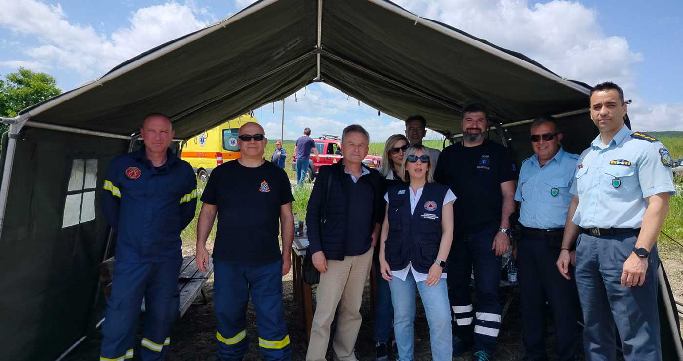 Πυροσβεστική: Άσκηση αντιμετώπισης δασικής πυρκαγιάς έγινε στους Μαυραναίους Γρεβενών