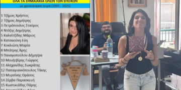 Στην κορυφή της Πανελλήνιας κατάταξης Σκραμπλ η Λένα Αποστολίδου από τον Όμιλο Σκραμπλ Πτολεμαΐδας