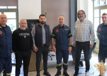 Συνάντηση για την ενίσχυση της Πολιτικής Προστασίας στο Δήμο Σερβίων